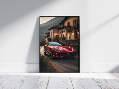 Plakat Ferrari 812