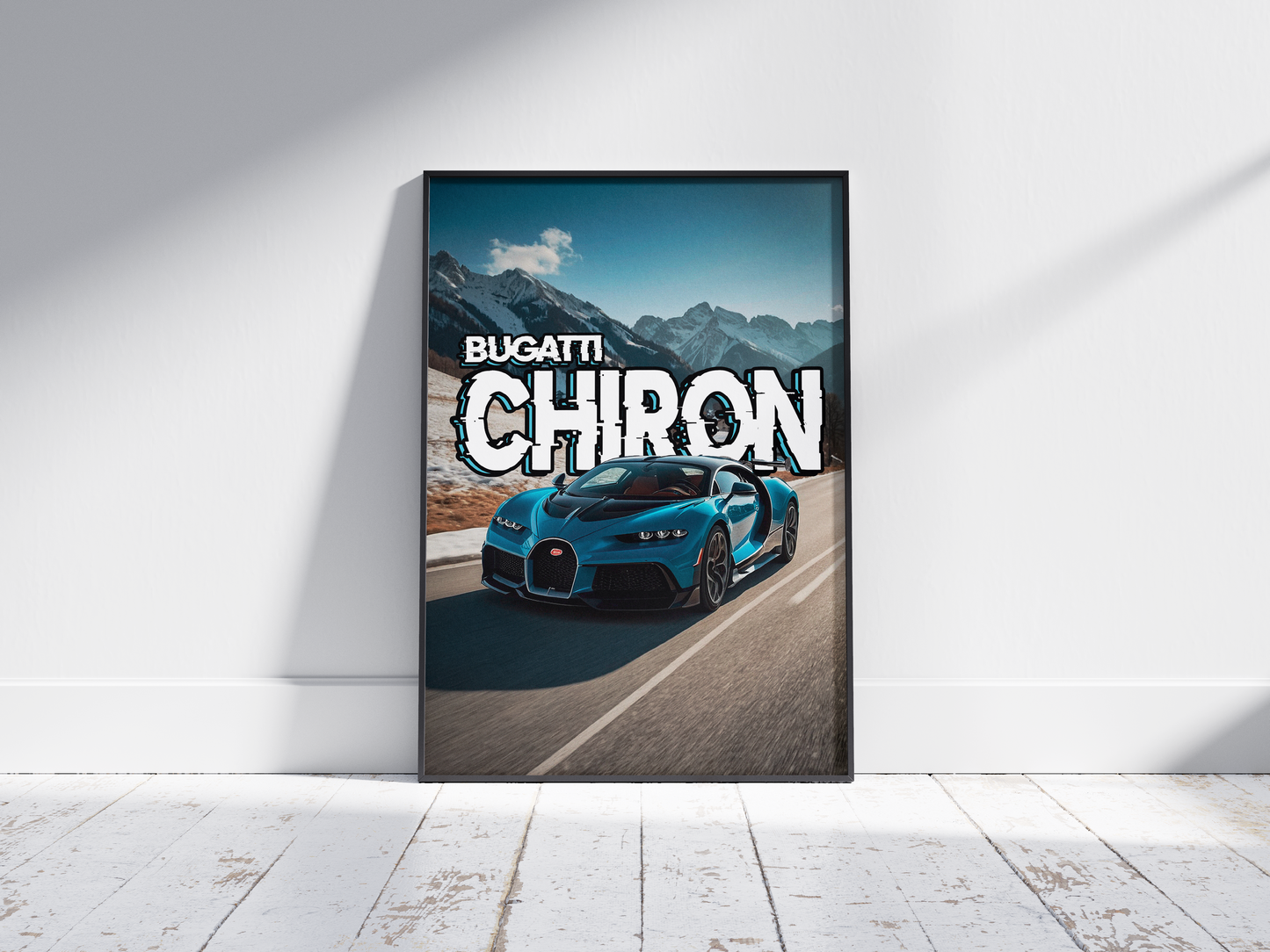 Plakat Bugatti Chiron+