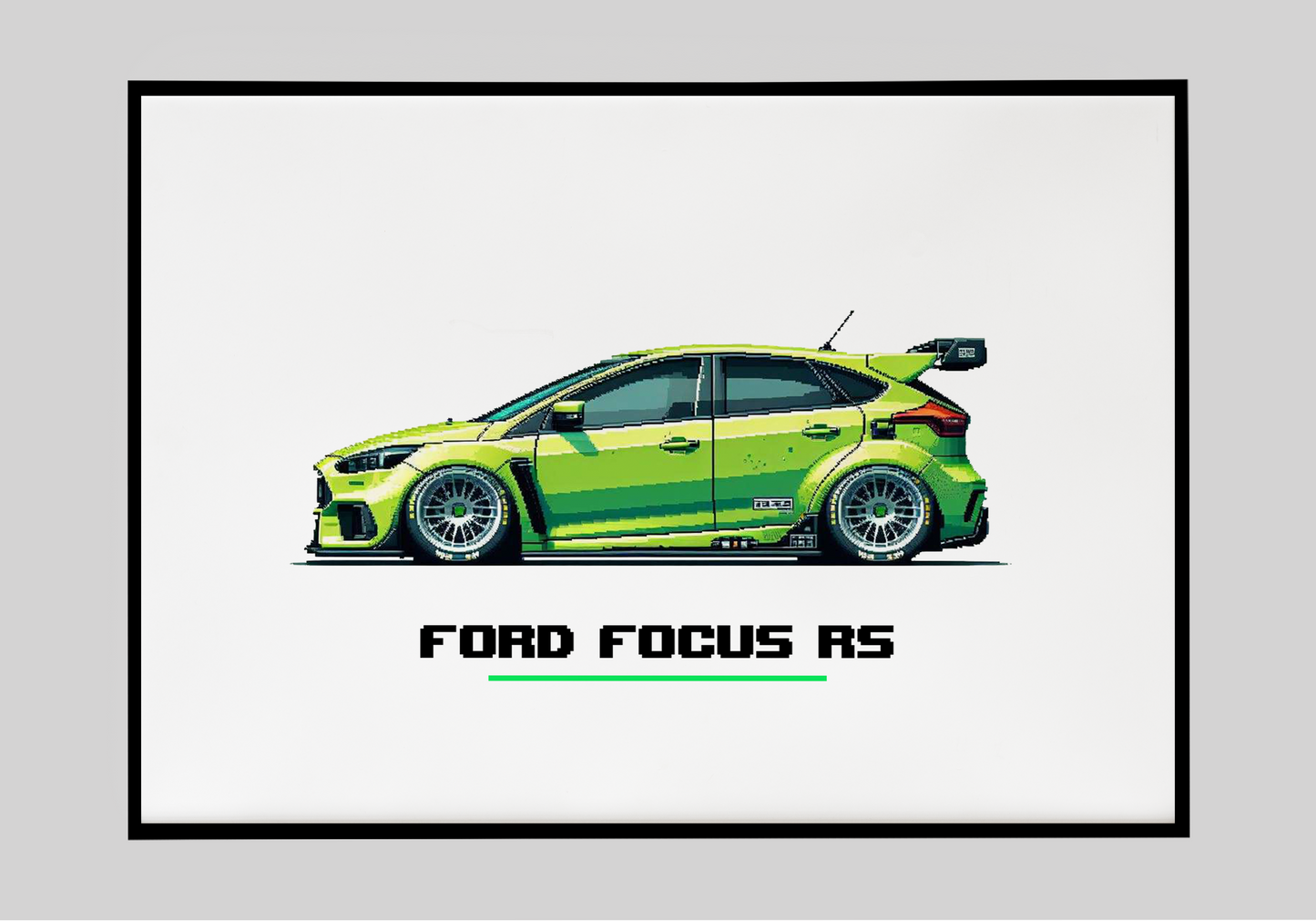 Plakat Ford Focus RS X