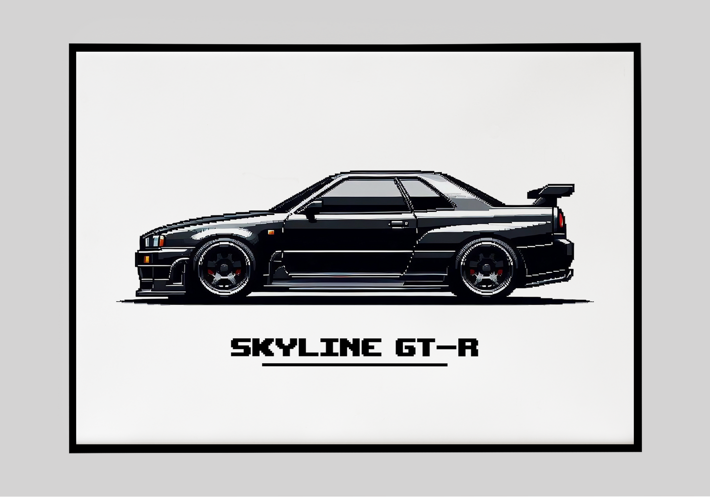 Plakat Nissan Skyline GT-R X