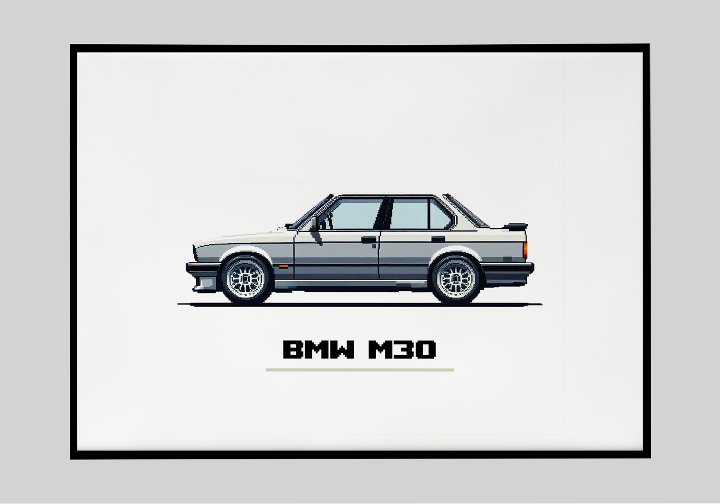 Plakat BMW M30 X