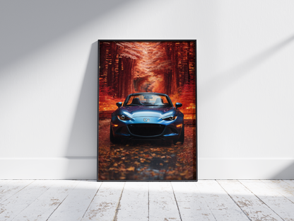 Plakat Mazda MX5