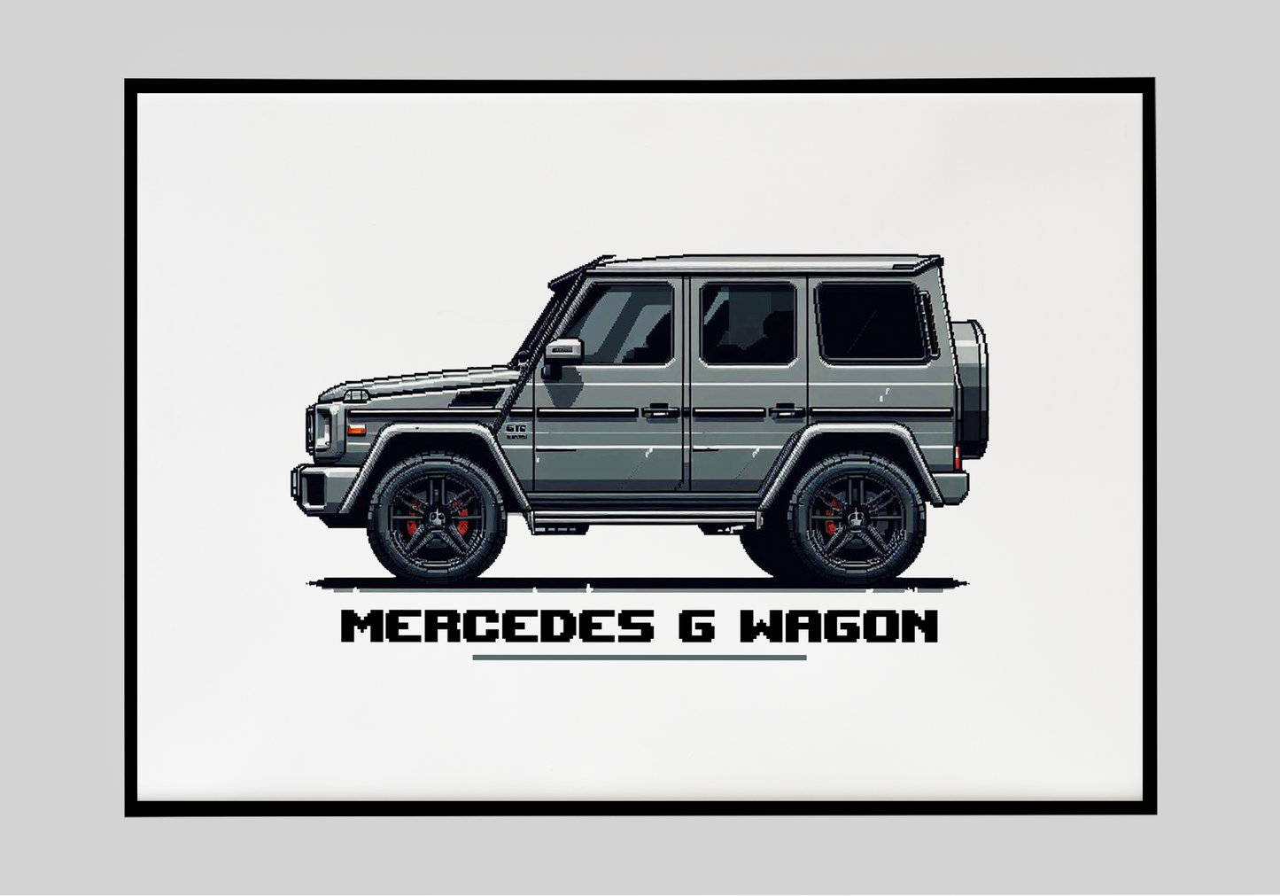 Plakat Mercedes G Wagon X