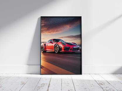 Plakat Porsche 911 GT3