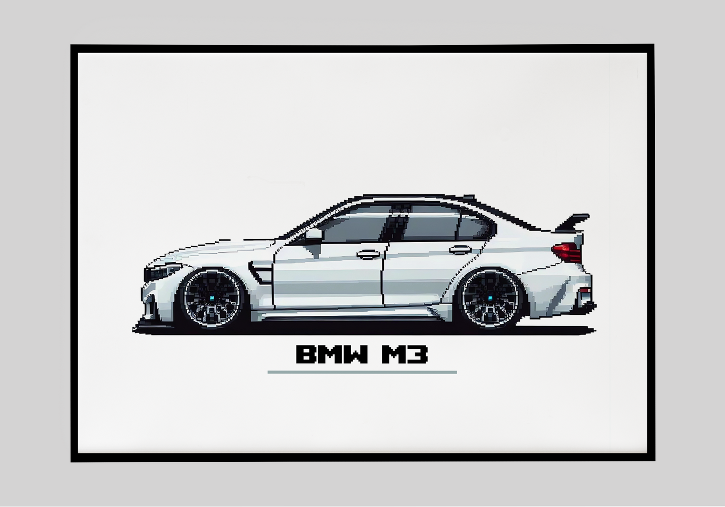 Plakat BMW M3 X