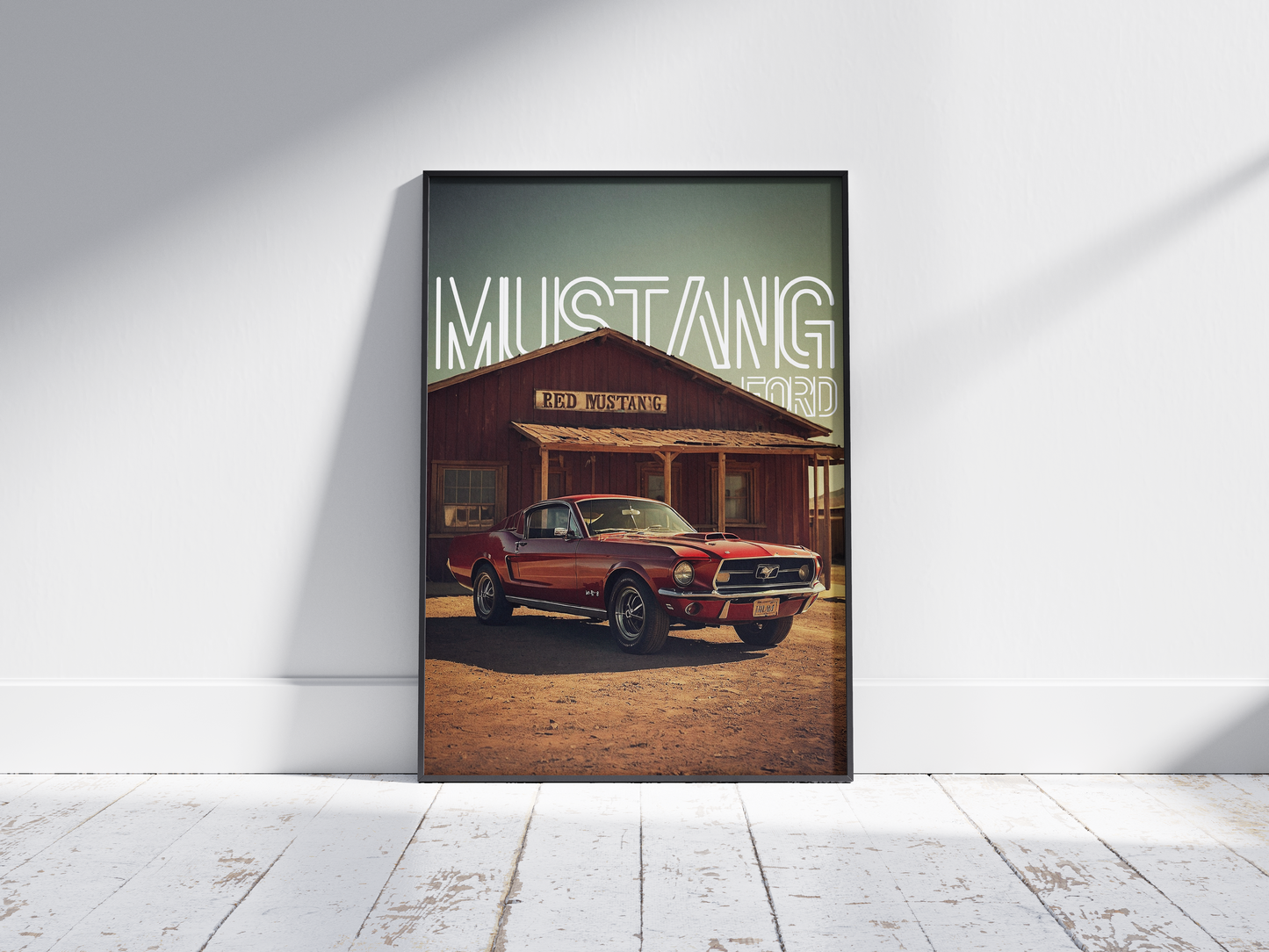 Plakat Ford Mustang Classic+