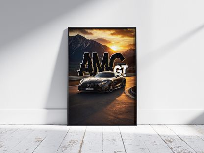 Plakat Mercedes AMG GT+