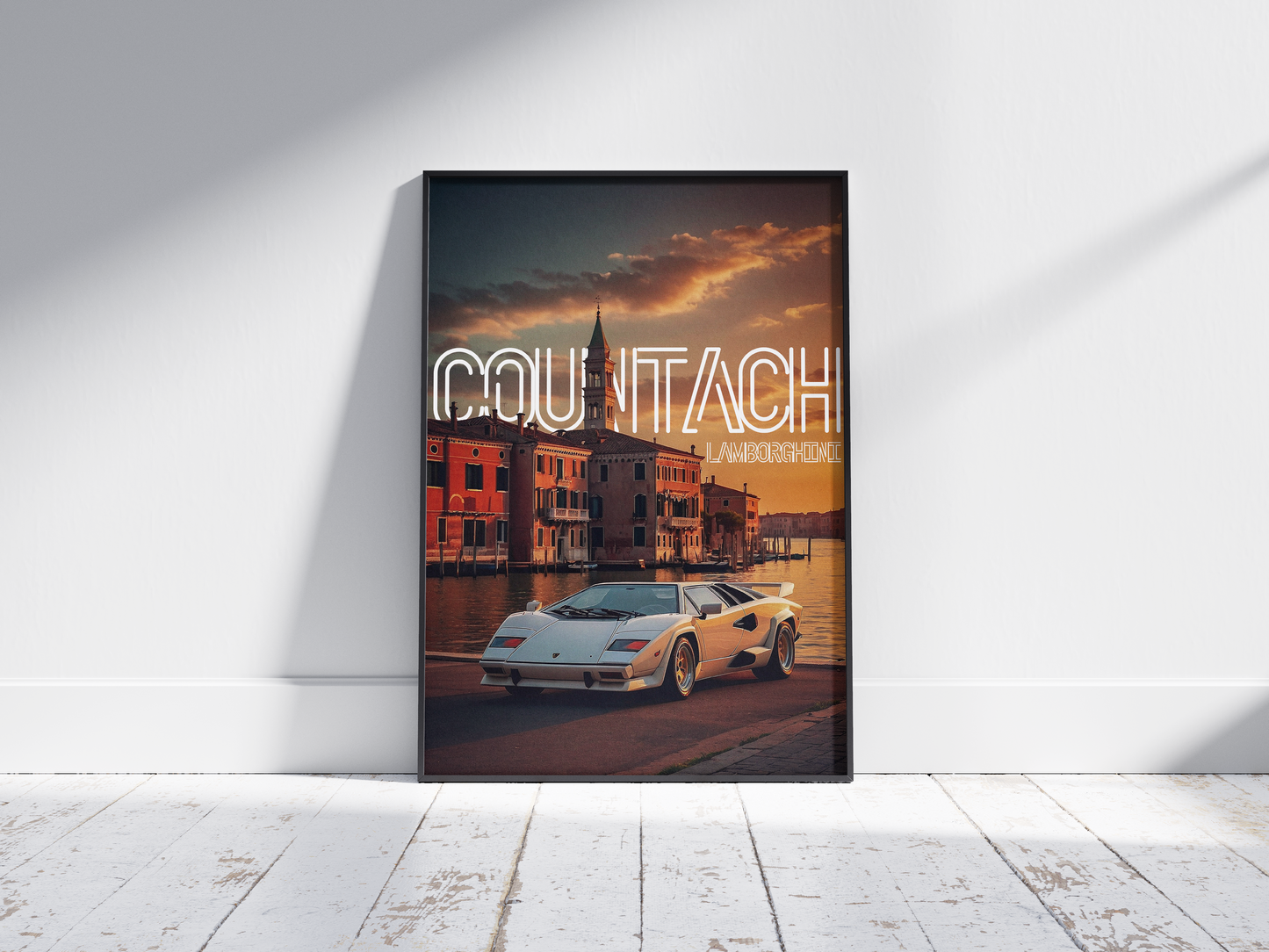 Plakat Lamborghini Countach+