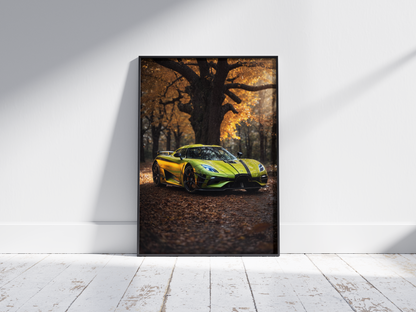 Plakat Koenigsegg Jesko