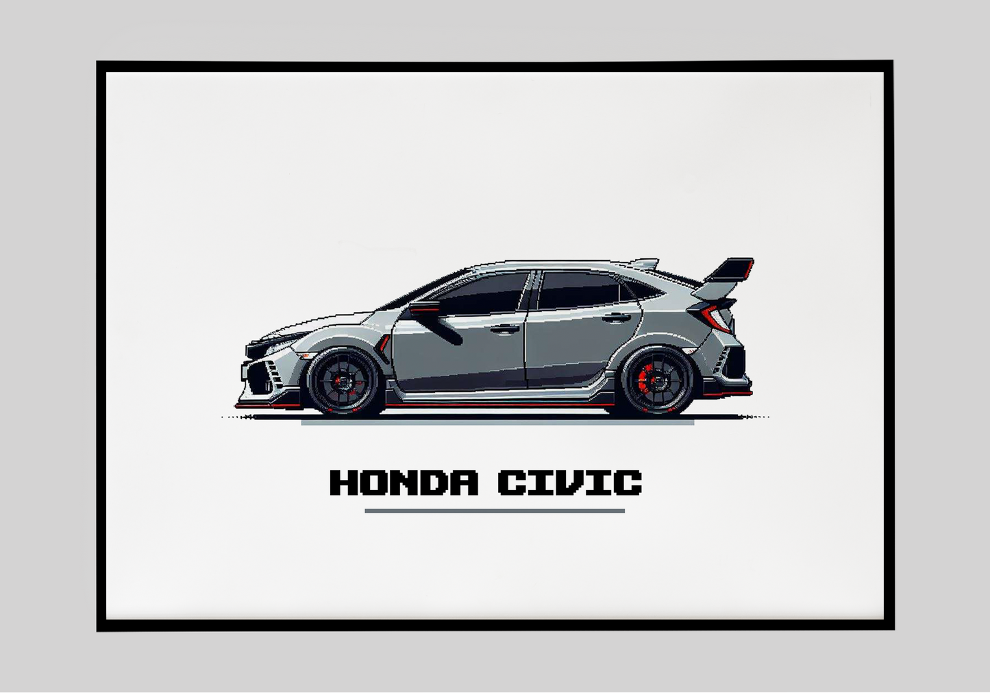 Plakat Honda Civic Type R X