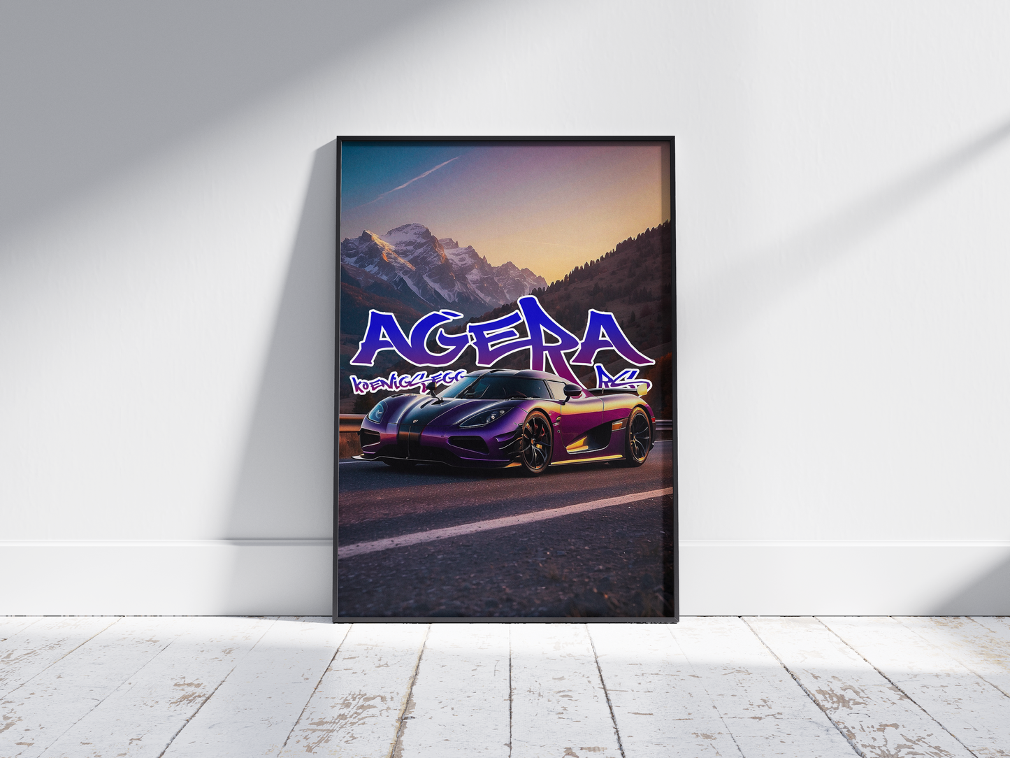 Plakat Koenigsegg Agera RS+