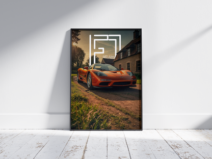 Plakat Mclaren F1+