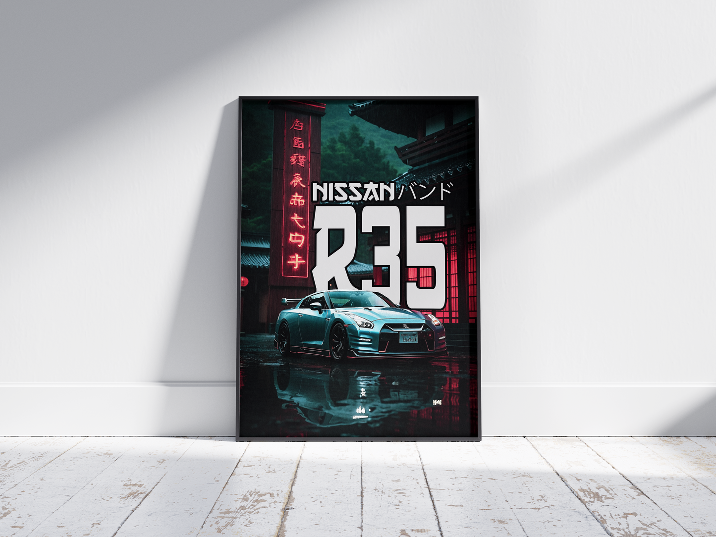 Plakat Nissan GT-R R35+