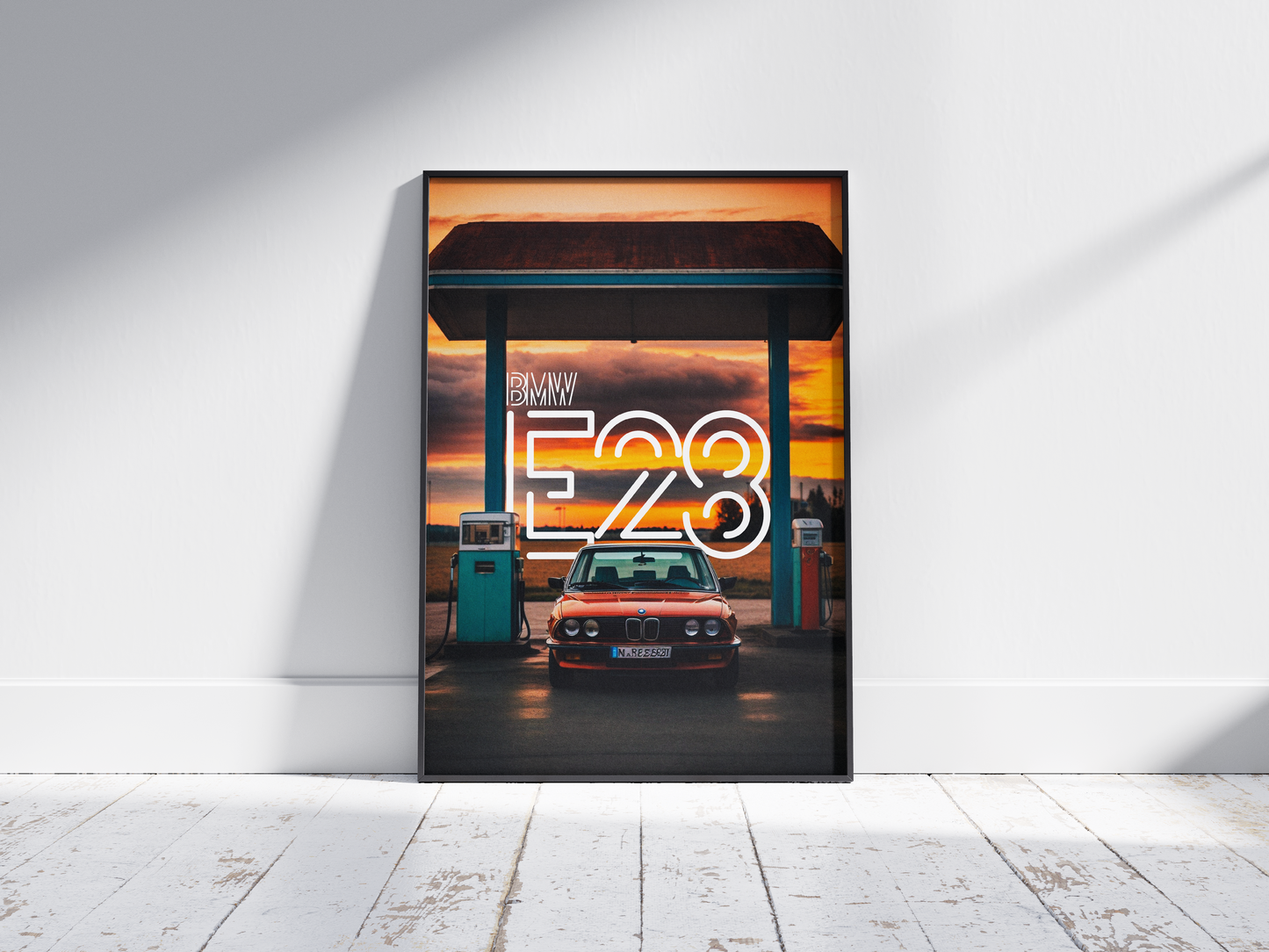 Plakat BMW E28+