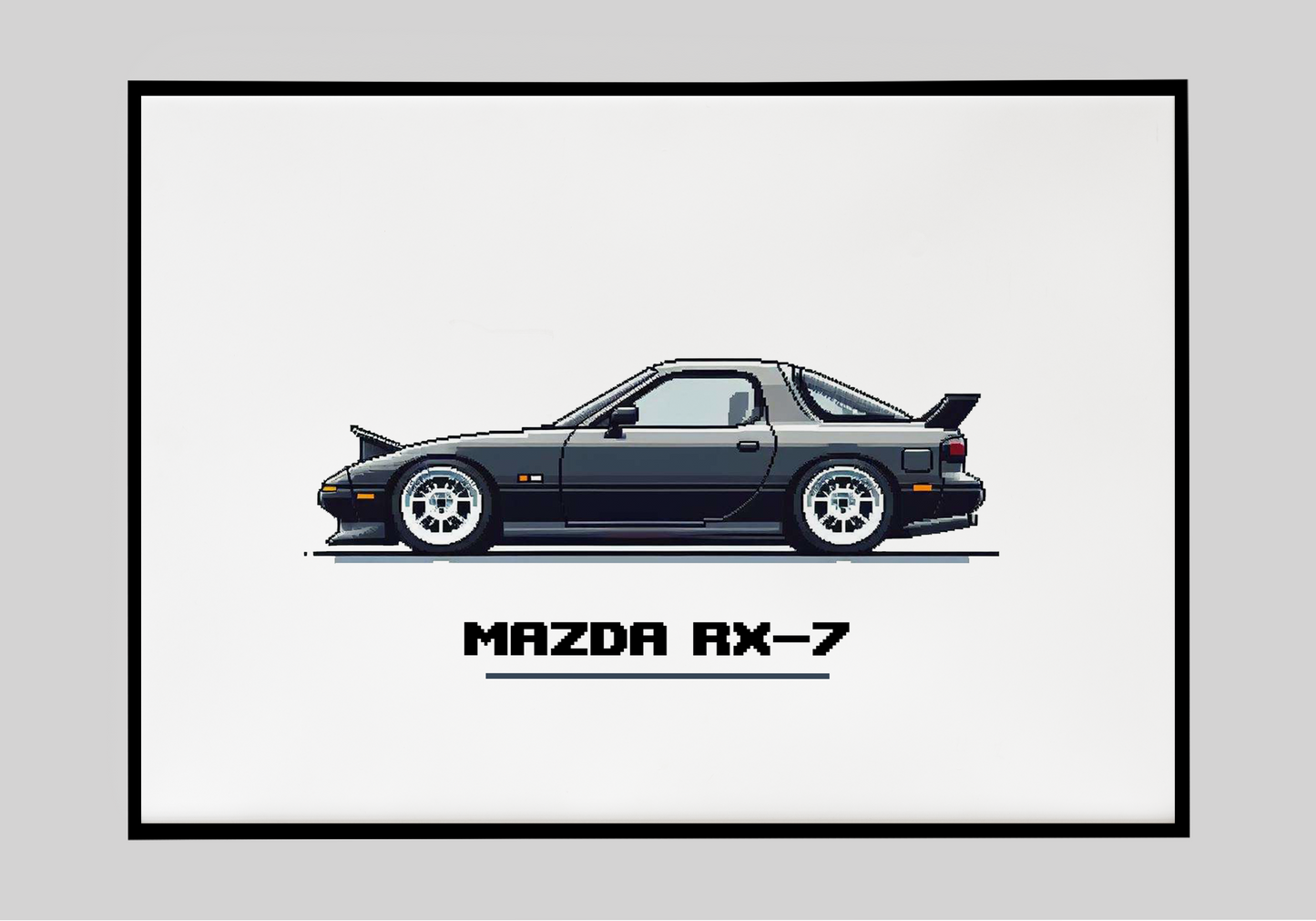 Plakat Mazda RX-7 X