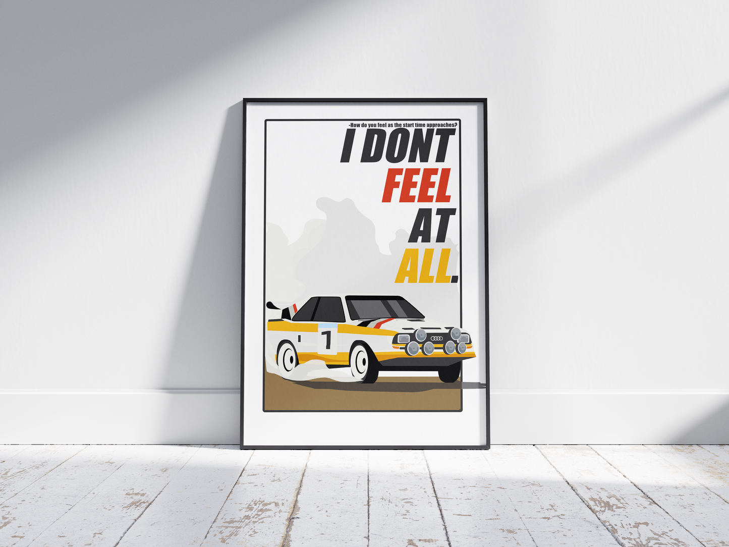 Plakat Audi Sport Quattro S1