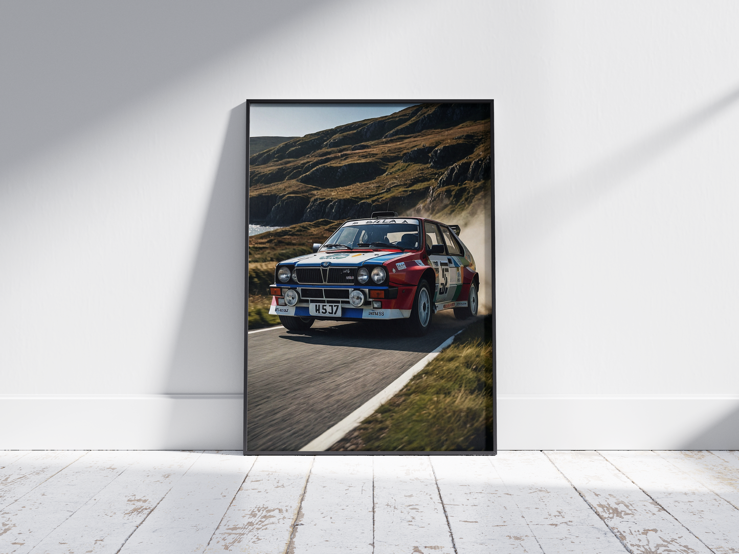 Plakat Lancia Delta F Rally