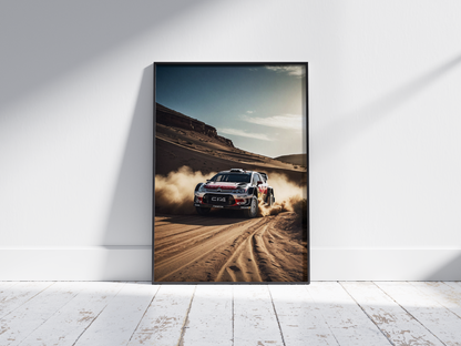 Plakat Citroen C4 Rally