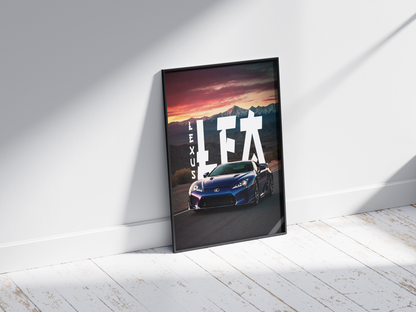 Plakat Lexus LFA+