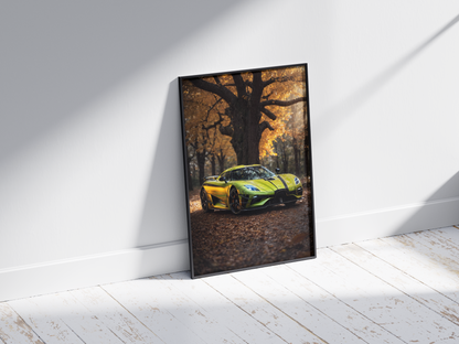 Plakat Koenigsegg Jesko