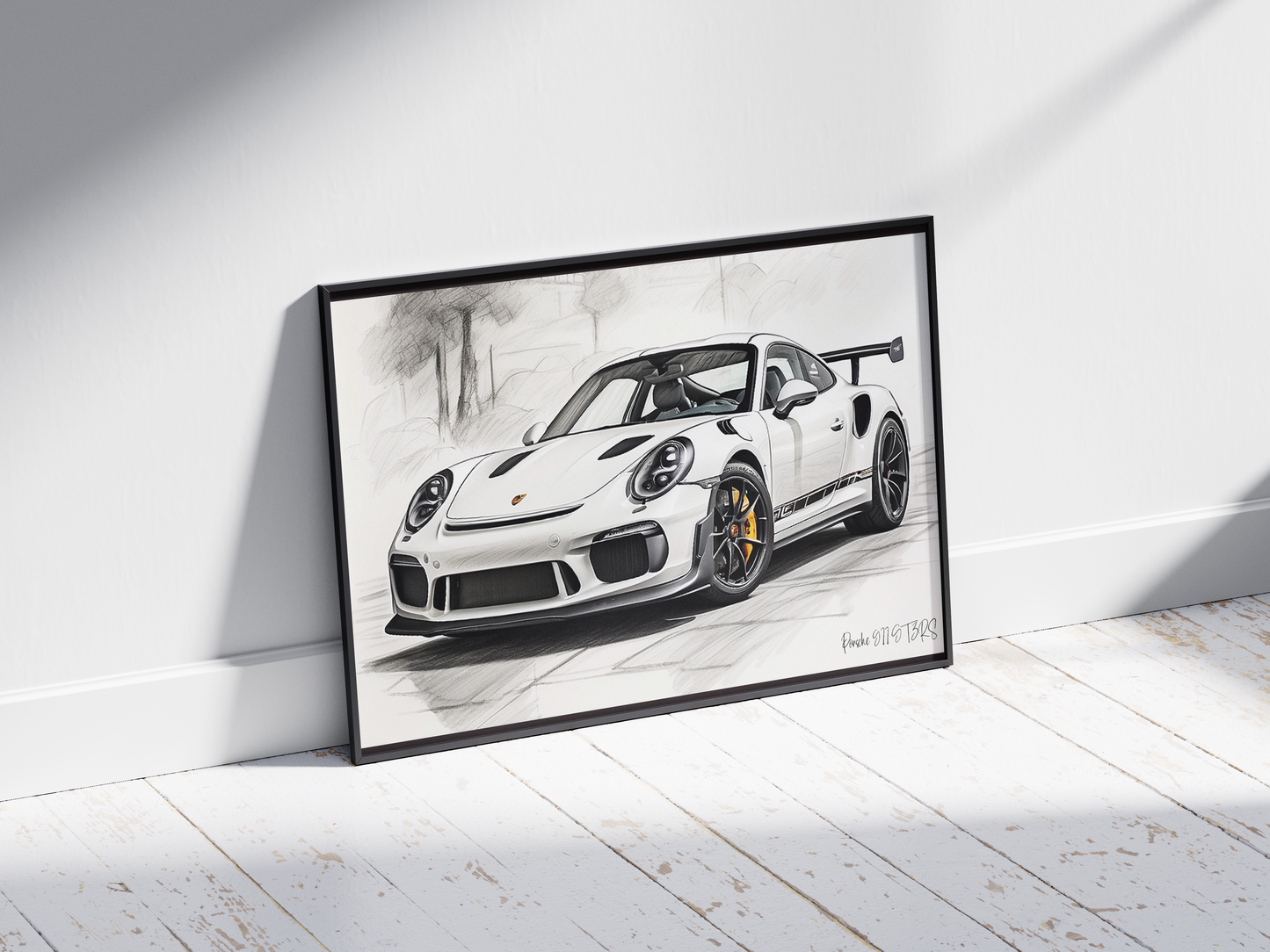 Plakat Porsche 911 GT3RS Szkic