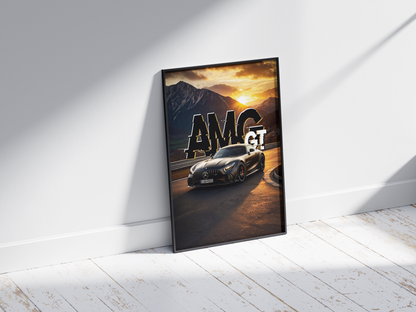 Plakat Mercedes AMG GT+