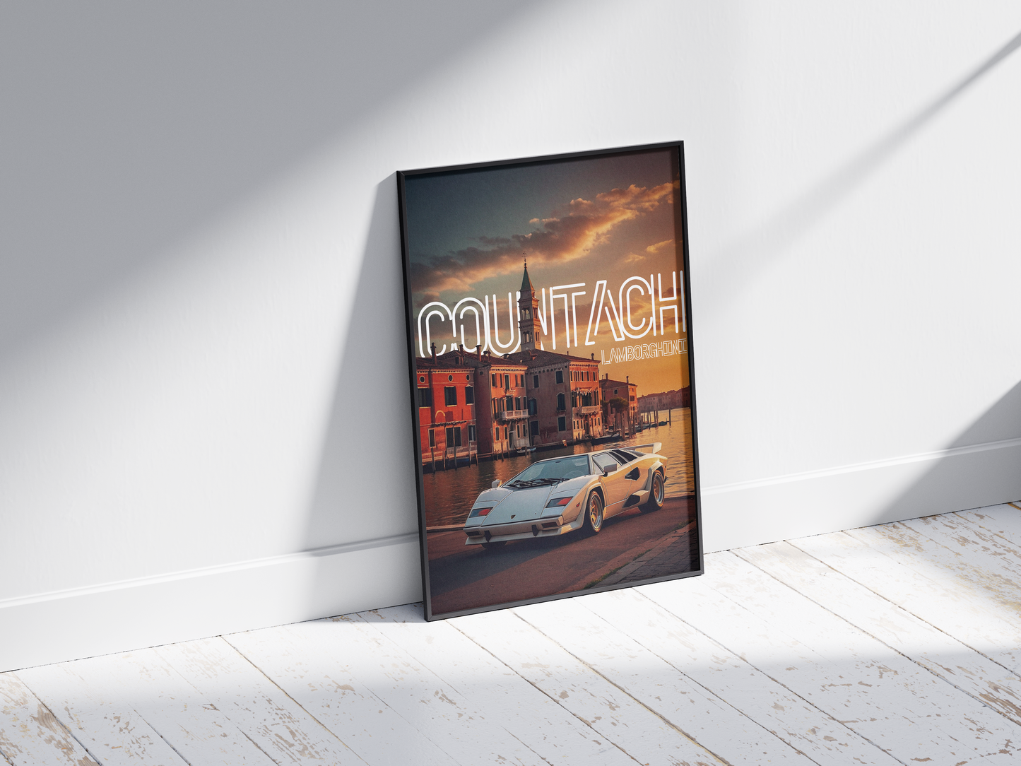 Plakat Lamborghini Countach+