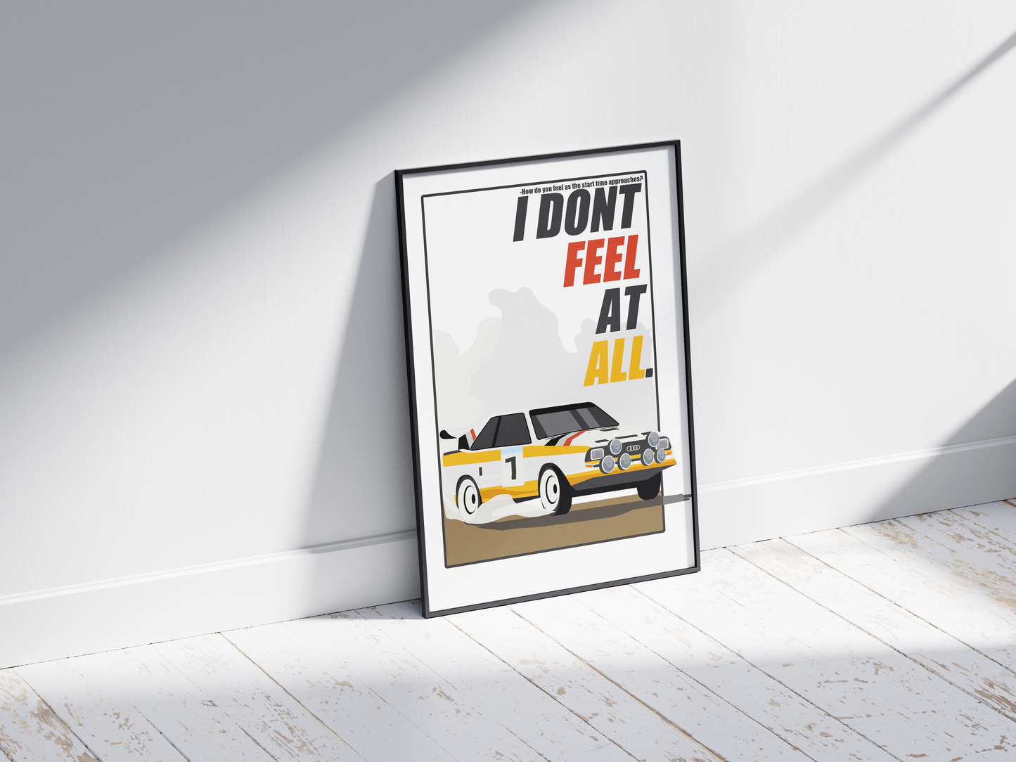 Plakat Audi Sport Quattro S1