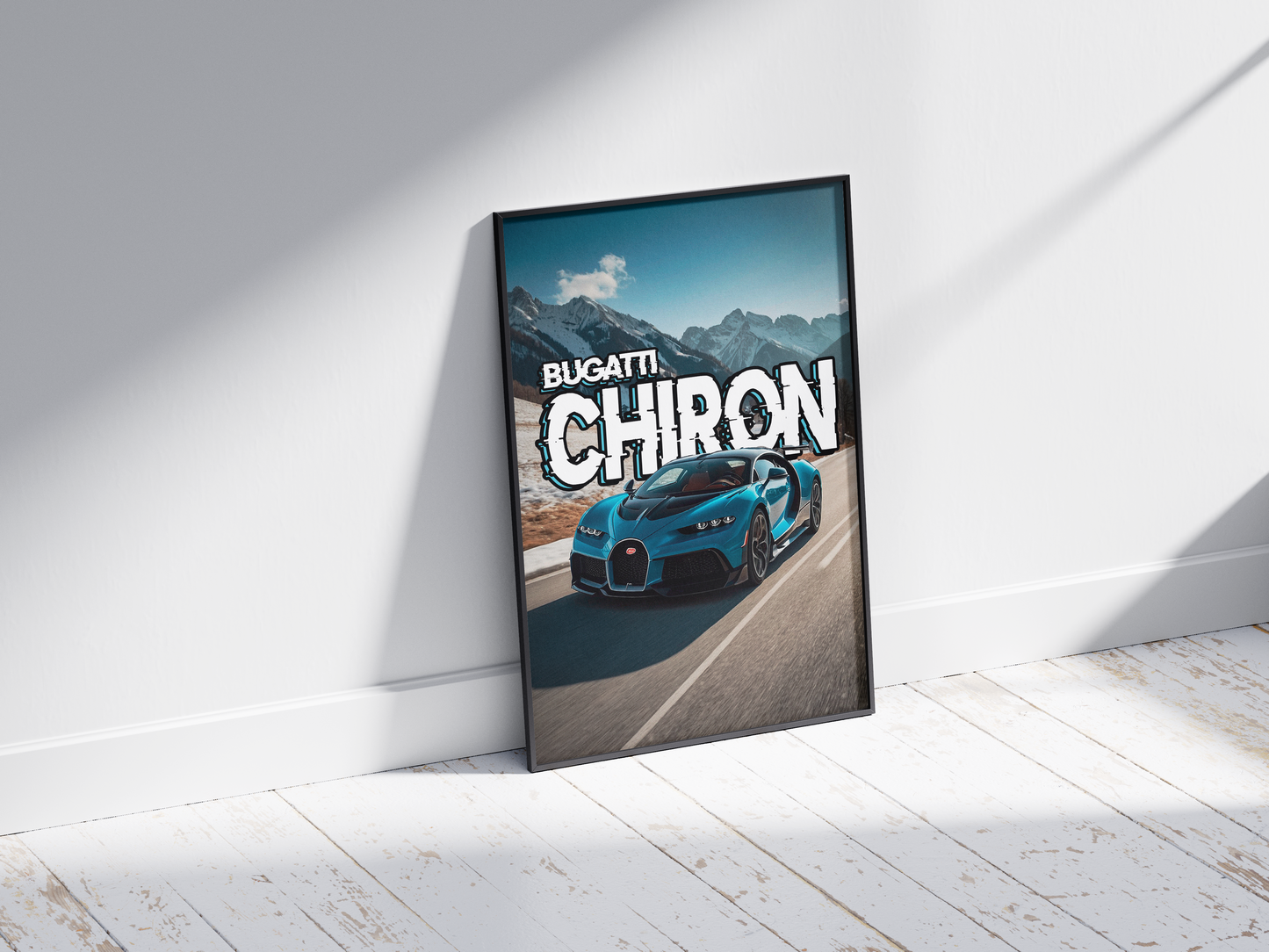 Plakat Bugatti Chiron+