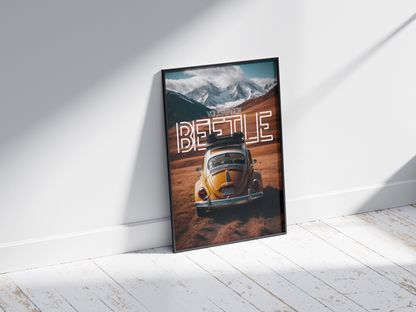 Plakat Volkswagen Beetle+