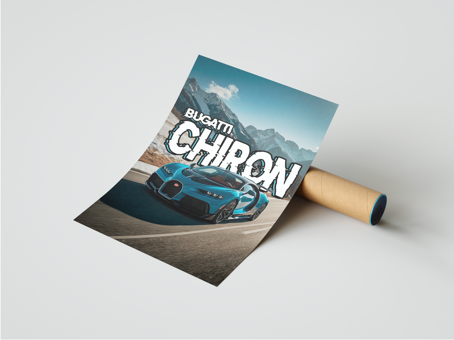 Plakat Bugatti Chiron+