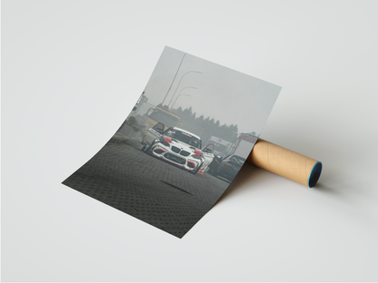 Plakat BMW M2 Drift