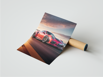 Plakat Porsche 911 GT3