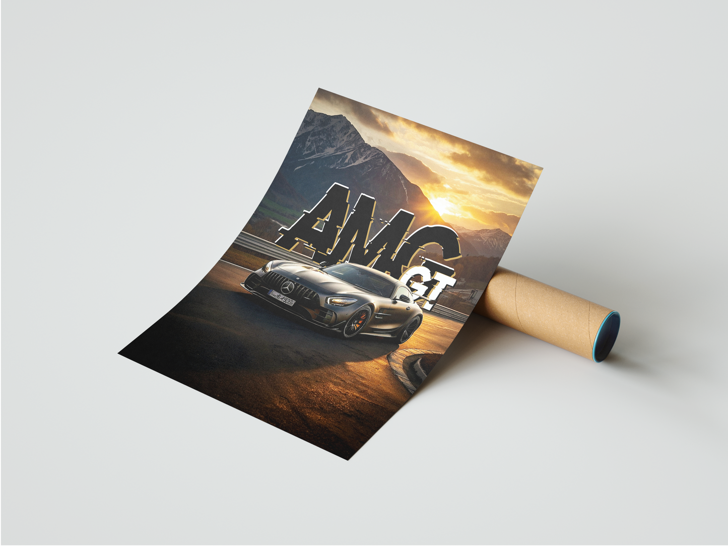 Plakat Mercedes AMG GT+