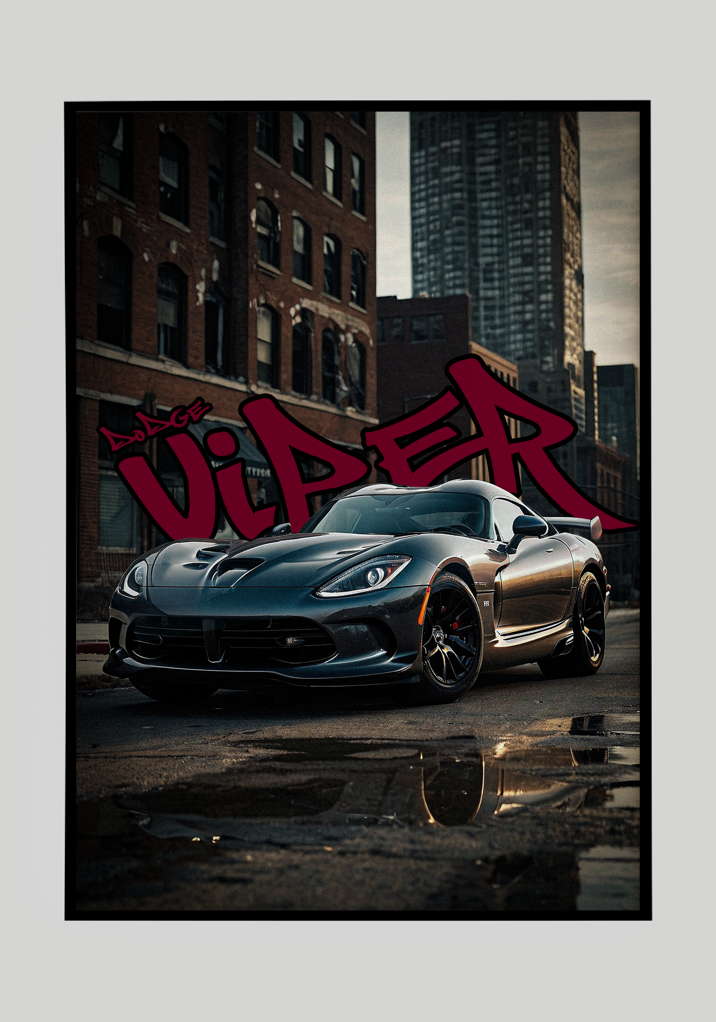 Plakat Dodge Viper+