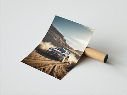 Plakat Citroen C4 Rally