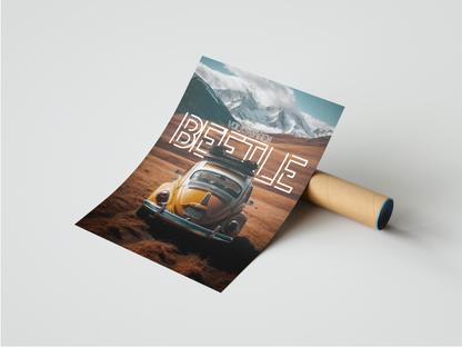 Plakat Volkswagen Beetle+