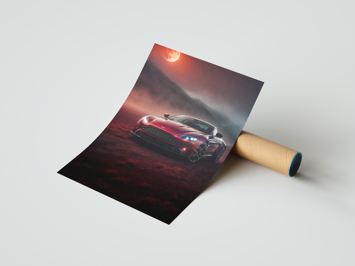 Plakat Aston Martin Vantage