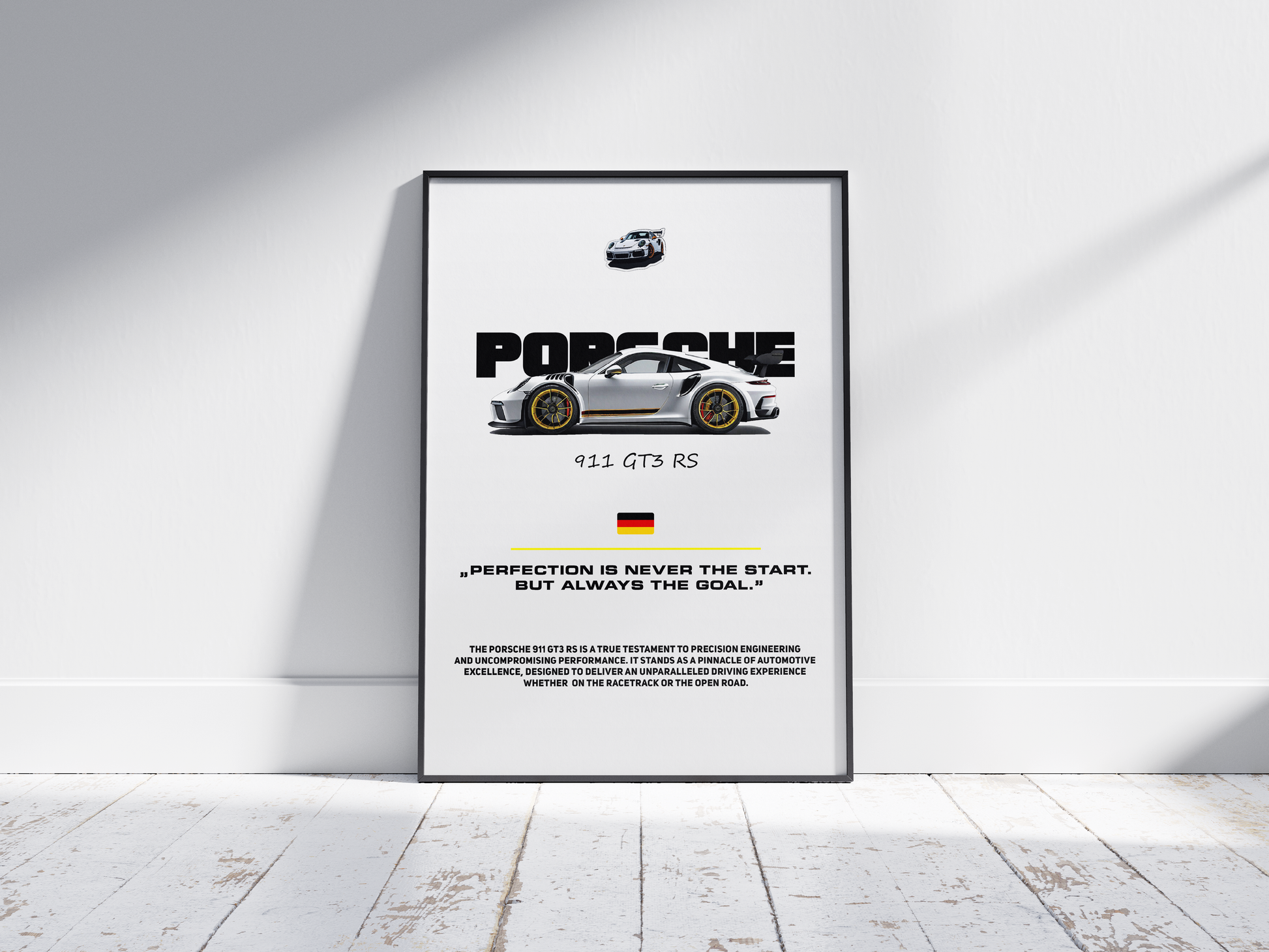 Plakat Porsche 911 GT3 RS Piękność - Plakart Lab